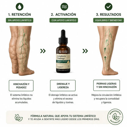 DRENAJE LINFÁTICO NATURAL ORIGINAL 🤩 SUPER OFERTA