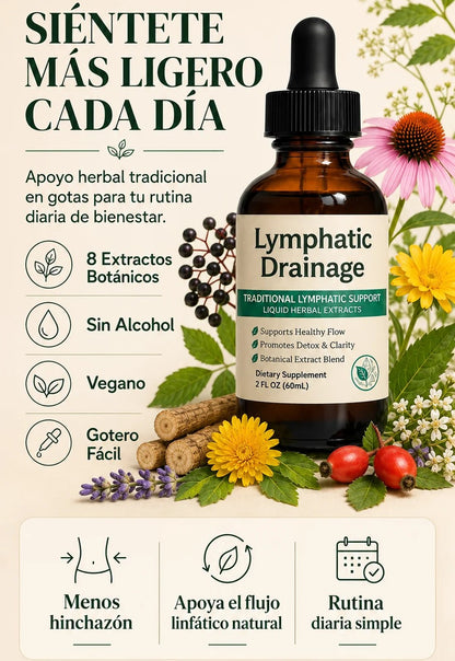 DRENAJE LINFÁTICO NATURAL ORIGINAL 🤩 SUPER OFERTA
