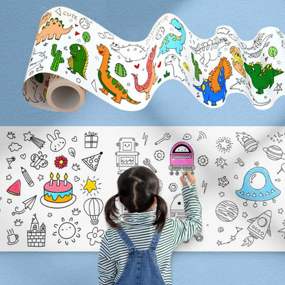 OFERTA ESPECIAL 2X1 🌈ROLLO PARA COLOREAR X 3 mt🤩